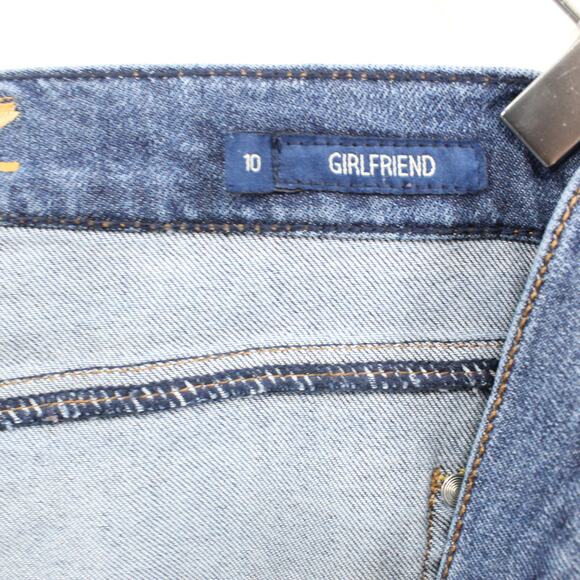 SEVEN7 JEANS Blue Dark Wash Skinny Girlfriend Denim Jeans - Picture 10 of 11